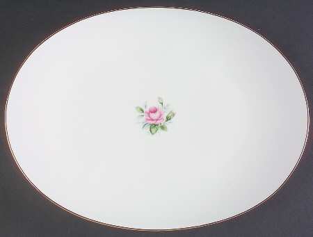 Miniver 15" Oval Serving Platter