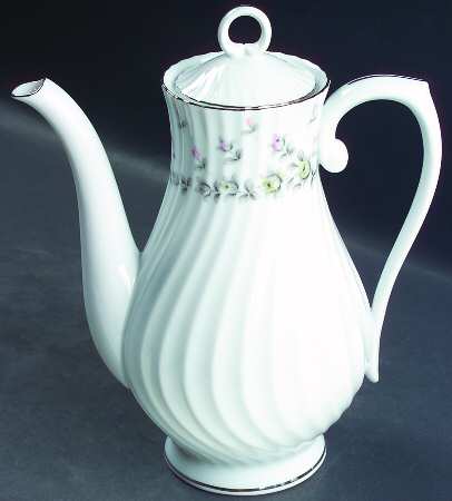 Picardy (Platinum) Coffee Pot & Lid