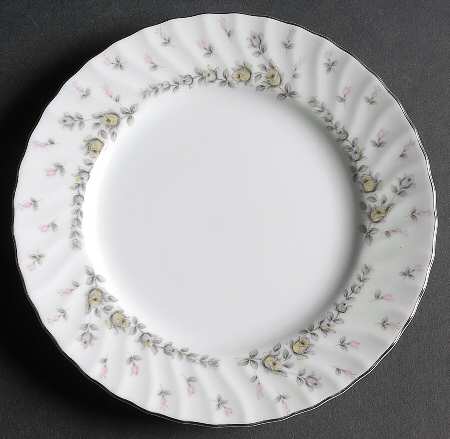 Picardy (Platinum) Salad Plate