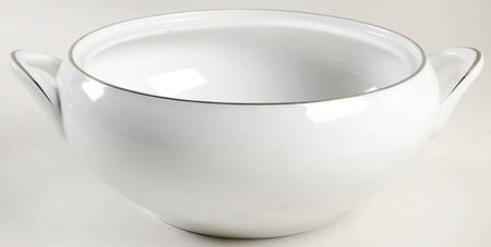 Platinum Ring Round Vegetable No Lid