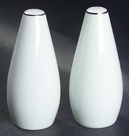 Platinum Ring Salt & Pepper Set