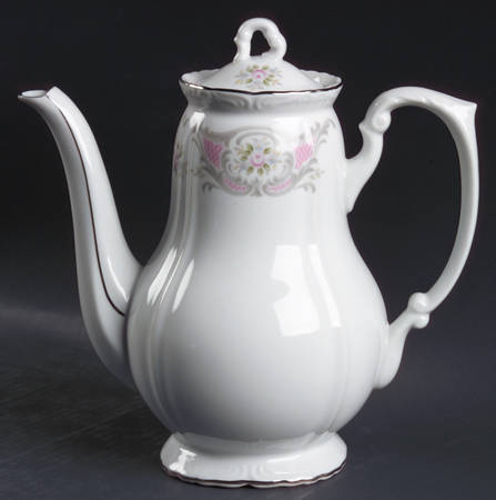 Pompadour Coffee Pot & Lid