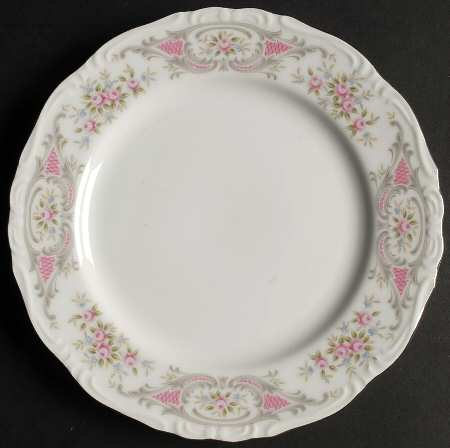 Pompadour Salad Plate