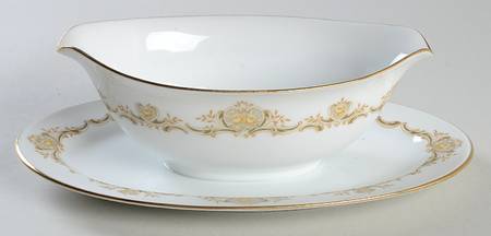 Prelude Gravy Boat with Attached Underplate