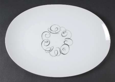 Rhythm 12" Oval Serving Platter
