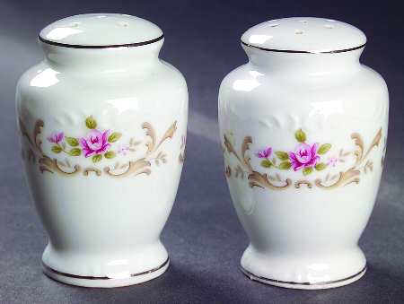 Rose Baroque Salt & Pepper Set