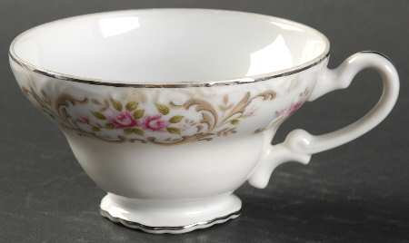 Rose Baroque Footed Cup