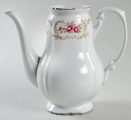 Rose Baroque Coffee Pot No Lid
