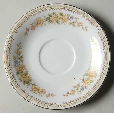 Rose Garden Saucer