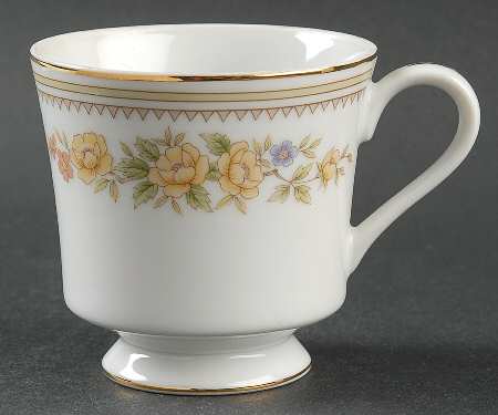 Rose Garden Footed Cup
