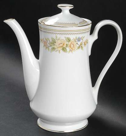 Rose Garden Coffee Pot & Lid