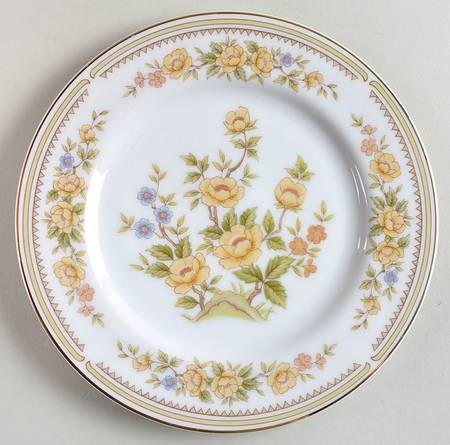Rose Garden Salad Plate
