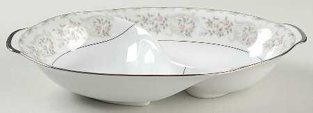 Shelton 11" Oval Divided Vegetable Bowl
