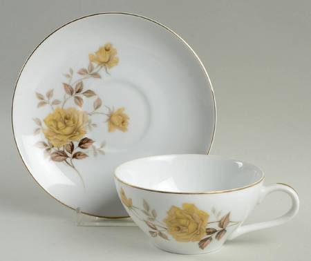 Valerie Flat Cup & Saucer Set