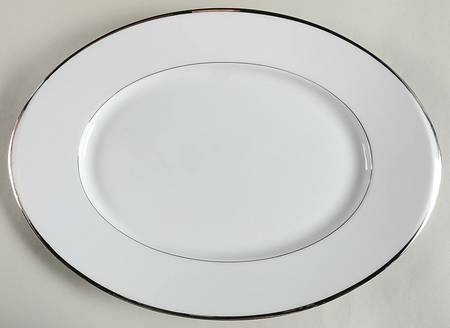 Wedding Band 16" Oval Serving Platter