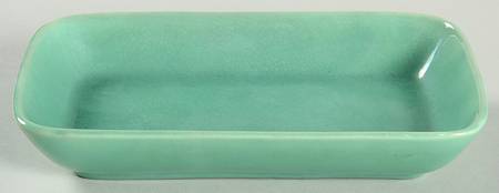 Americana Green Rectangular Tray