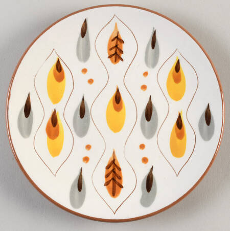 Amber Glo Bread & Butter Plate