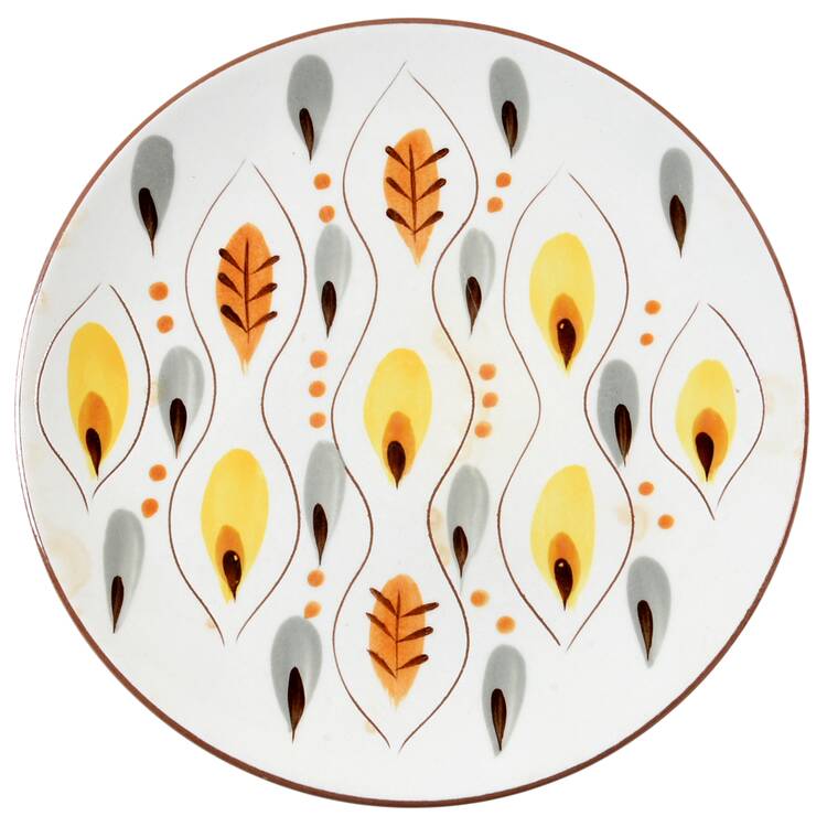 Amber Glo Salad Plate