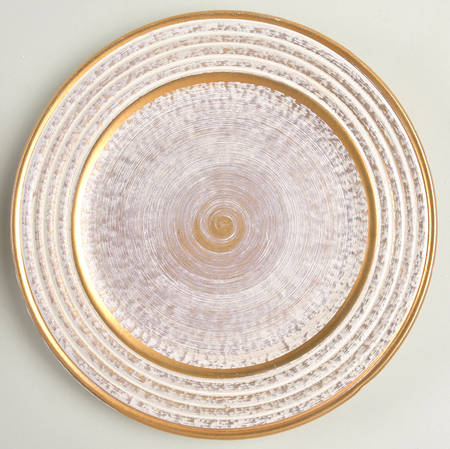 Antique Gold (Gold on Green Body) Salad Plate