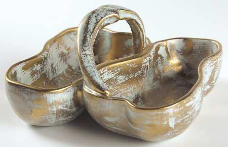 Antique Gold (Gold on Green Body) 2-Part Relish