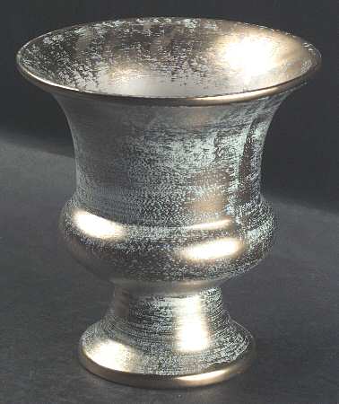 Antique Gold (Gold on Green Body) Urn Shaped Vase