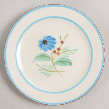 Bachelor's Button Bread & Butter Plate by Stangl