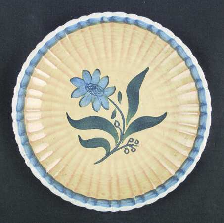 Blue Bell Luncheon Plate