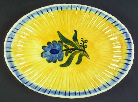 Blue Bell 11" Oval Serving Platter