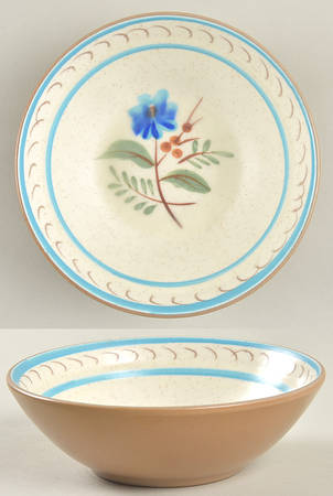 Blue Daisy Coupe Cereal Bowl