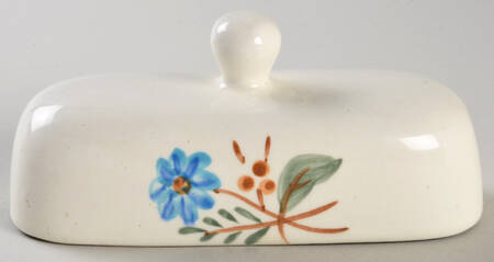 Blue Daisy Lid for 1/4 Lb Butter