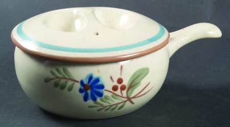Blue Daisy Individual Casserole & Lid