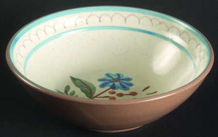 Blue Daisy Coupe Cereal Bowl by Stangl