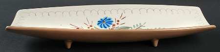 Blue Daisy Bread Tray
