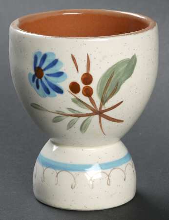 Blue Daisy Double Egg Cup