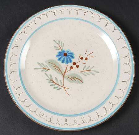 Blue Daisy Salad Plate by Stangl