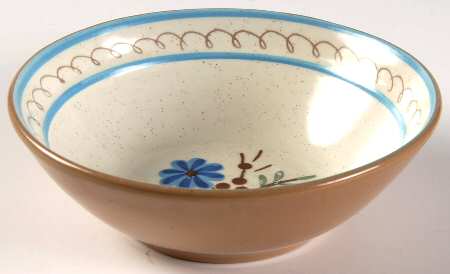 Blue Daisy Fruit/Dessert (Sauce) Bowl by Stangl