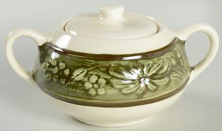 Blossom Ring Sugar Bowl & Lid
