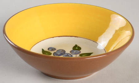 Blueberry Coupe Cereal Bowl