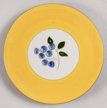 Blueberry Bread & Butter Plate by Stangl