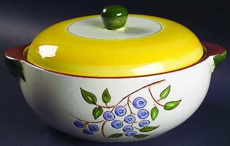 Blueberry 1.5 Qt Round Covered Casserole by Stangl