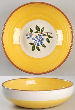 Blueberry 9" Round Vegetable Bowl by Stangl