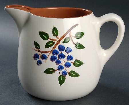 Blueberry Large Pitcher by Stangl