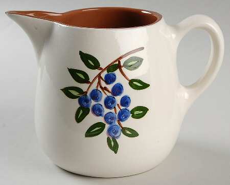 Blueberry 32 Oz Pitcher by Stangl