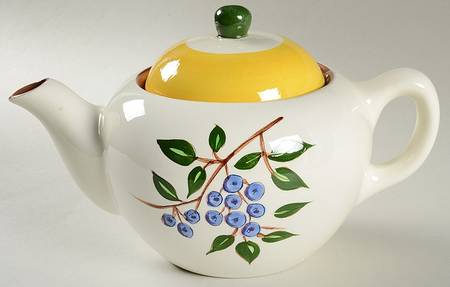 Blueberry Teapot & Lid by Stangl