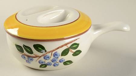 Blueberry Individual Casserole & Lid