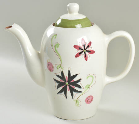 Carnival Coffee Pot & Lid by Stangl
