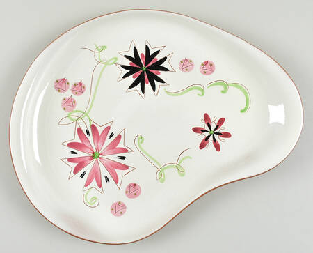 Carnival 13" Oval Serving Platter by Stangl