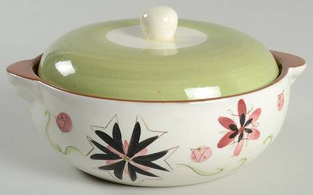 Carnival 1.25 Qt Round Covered Casserole