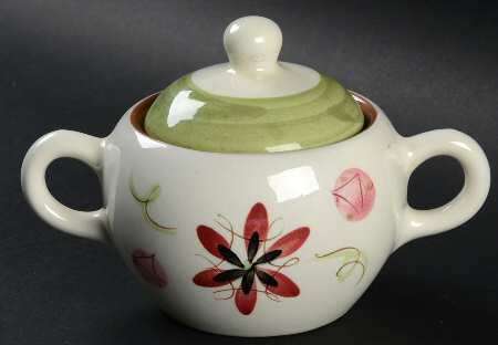 Carnival Sugar Bowl & Lid