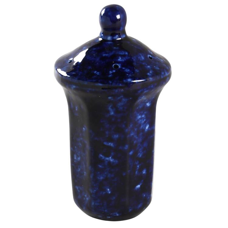 Caughley Blue Sugar Shaker by Stangl